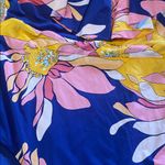 Trina Turk  Breeze Ruffle Plunge One-Piece Swimsuit Size 14 Photo 1