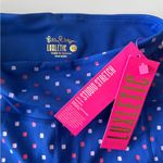 Lilly Pulitzer  Luxletic High Rise Cropped Leggings NWT Size XS Borealis Blue Photo 1