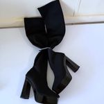 Gianni Bini  Jarvis Stretch Knit  Over The Knee Sky High Platform Boots SZ 7 NWOB Photo 1