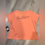 True Religion NWT Women's Peach V-Neck Top Photo 3
