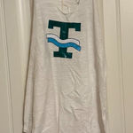 LNA Tulane Green Wave Tank Top White Medium  Clothing Sheer Lightweight NWOT NEW Photo 0