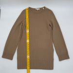 Vince  Cashmere Roll Neck Long Sleeve Sweater Camel Tan XS Photo 5