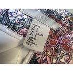 H&M  Women's Skirt Size 6 Floral Print Zip Back NWOT Photo 3