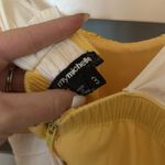 Vintage Yellow and White Swing Dress Gold Size XS Photo 3