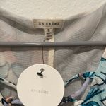 Floral Maxi Dress with Ruffle Detail Size S by En Crème Blue Photo 4