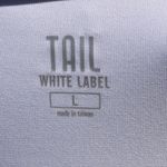 Polo TAIL White/Black Short Sleeve Golf  Size L Photo 3