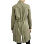 Max jeans  Tencel Drape Front Cinch Waist Utility Jacket‎ Sage Green XS Photo 4