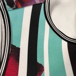 Clover Canyon Neoprene Scuba Sleeveless Peplum Dress Geometric Colorful Size S Photo 11