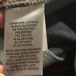 Loft Slim Pockets Dark Wash Tie Waist Raw Hem Jeans Size 30 Photo 5