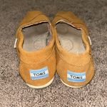 Toms embroidered tan suede slip on loafers Photo 4
