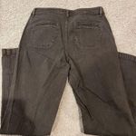 Chico's platinum brownish black denim high rise wide-leg pants Photo 3