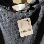 Free People  Devyn Sweater Mini Dress - Black Dress Photo 4