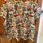 Marvel Avengers  Super Heroes Scrub Top Women’s Size 2XL Nurse Vet Tech Photo 4