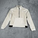 The North Face ‎ Jacket Womens Small Cream Shelbe Raschel Reversible Pullover Photo 1