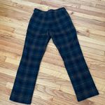Ralph Lauren Vintage  Tartan Plaid Wool Trousers Wide Flare Casual Dress Pants Work straight slim Winter Designer Luxury Photo 3