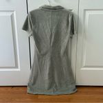 Aritzia TNA Crest Terrycloth Pistachio Green Polo Dress Photo 2