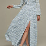 AW bridalDIVAN DRESS
Skyblue Star Floral wedding formal party $135 party winter Blue Size 0 Photo 0
