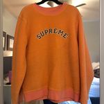 Supreme 2017  Polartec deep pile embroidered arc logo crewneck sweatshirt Photo 0