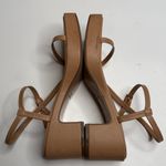 Abercrombie & Fitch ABERCROMBIE Retro Strappy Platform Heels S-453 Sz 9 Photo 4