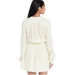 Rag and Bone  CALISTA LONG SLEEVE LIGHT DOVE MINI DRESS M Photo 2