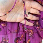 Ulla Johnson Ulla‎ Johnson Abelia Kaftan Maxi Dress Size 2 Pink Long Sleeve Floral Tier Flowy Photo 12