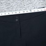 Lilith France Black Textured Dot Straight Leg Dress Pants Women's Medium Photo 7