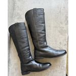 Frye Vtg FYRE Melissa 76932 Knee High Tall Black Leather Riding Boots Women’s 6.5 B Photo 1
