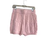 Priceless size medium cableknit sweater shorts Pink Photo 9