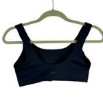 Nike  Alate Black Dri-Fit Light-Support Lightly Lined U-Neck Sports Bra Size M Photo 2