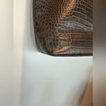 Hartmann Tote Croc Embossed Black Leather Zip close hand/shoulder bag Photo 4