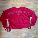 Disney Cruise Line Metallic Crop Red Spirit Jersey Size XL Photo 4