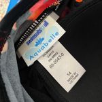 NWT Swimsuits For All Aquabelle Draped Sarong Front One Piece Women’s Size 14 Pink Photo 7