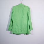 ZARA NEW  Women's Linen Woven Lightweight Open Front Structured Blazer Jacket S Photo 3