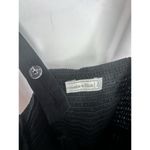 Abercrombie & Fitch Women’s XS Black Cinched Neck Slip Midi Dress Side Slit NWT Photo 4