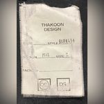 Thakoon Women’s Black/White Floral Rose Dress Silk Flare Skirt Boho Size 2 Black Photo 7