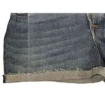 Ava & Viv  Women Size 26 Button Fly Mid Rise Cuffed Midi Jean Short Photo 4