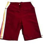 Spiritual Gangster Women's Maroon Athletic Shorts M Yoga Running Fitness Summer Photo 0