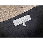 Anthropologie WAYF  Black Tassel Short Women's Skirt SIze Medium Photo 2