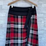 Public School Plaid Asymmetric Tartan preppy aesthetic skirt 6 Black Photo 0