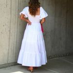 VICI  | Modena Puff Sleeve Tiered Midi Dress Photo 2
