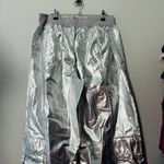 NEW Free People Fp Movement Mesmerize Me Pant Silver Metallic Sz Lg Photo 11