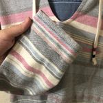 Faherty Byron Bay Hoodie Sweatshirt Bloom Paradise in Gray, Pink & Blue Sz Small Photo 4