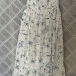Hollister Women's Maxi Dress Small Boho Babydoll Floral Peasant 90s Cottagecore Photo 0
