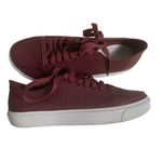 Crocs 204884 Womens W8 Burgundy Citi Lane Roka Court Lace Up Perforated Shoe Photo 4