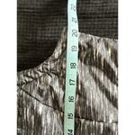 Christopher & Banks Christopher Banks Black/Gray Puffer Vest Zip Up Sleeveless Size L Zip Pockets Photo 6