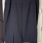 Kasper  Woman Black & White Pinstripe Skirt Size 18W NWT Photo 0