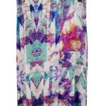 Urban Outfitters Abstract Colorful Geometric Printed Boho High Waisted Maxi Skirt Side Slit Photo 46