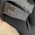 Ralph Lauren  Black Label Blouse Top Shirt Lambskin Leather Trim Zip Back Size 6 Photo 6