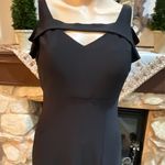 Nightway  Evening Gown Black with slit and cut out shoulders  Photo 7