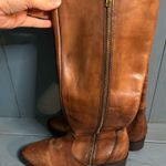 Vero Cuoio  Knee High Zipper Brown Leather Boots | Size 6.5 - Made in Italy Photo 0